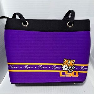 Ladies Shoulder Tote Purse LSU